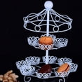 thumbnail image 5 of 2 Layer-12 Count Carousel Cupcake Stand Holder Display Wedding Cake Cup Display Stand, 5 of 8