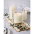 thumbnail image 4 of Pillar Candles Bolsius Ivory, 2 x 6 pulgadas, sin perfume, juego de 20, 4 of 8