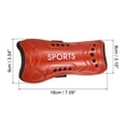thumbnail image 2 of Soccer Shin Pads Size L, 2 Pack Breathable Sport Guard for Adult, Red, 2 of 5
