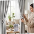 thumbnail image 6 of 6 Pack Curtain Tie Magnetic Adjustable Curtain Holdback Decorative Flower Tiebacks for Home Office Window, 19 Inch, 6 of 6