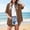 Brown, variant on Button Up Shirt Women Short Sleeve V Neck Open Front Shirt Jute Short Sleeve Shirts Casual Chiffon Blouses Flowy Lace Hem Boho Clothing Trendy 2026 Womens Blouses Casual Sky Blue,S