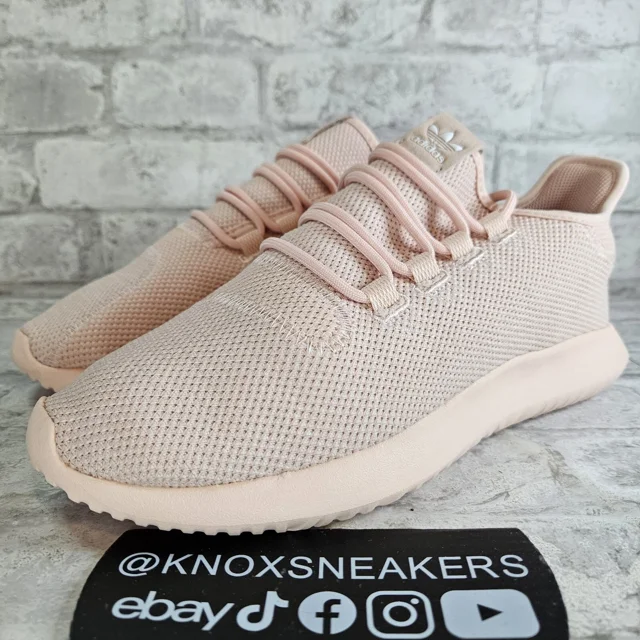 Adi-das Tubular Shadow Knit Vapor Pink Sneaker BW1307 Men's Size 8/ Women's 9.5