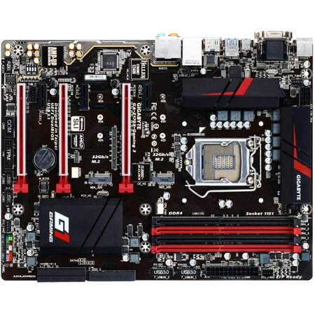 Gigabyte GA-Z170X-Gaming 3 - 1.0 - motherboard - ATX - LGA1151 Socket - Z170 - USB 3.0, USB 3.1, USB-C - Gigabit LAN - onboard graphics (CPU required) - HD Audio (Best Cpu Socket For Gaming)