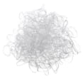 thumbnail image 1 of PIXNOR 1000 Pcs Élastiques Jetables pour Cheveux pour Enfants Coiffure (Blanc), 1 of 5