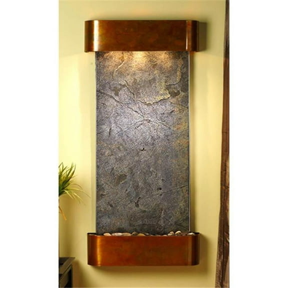 Adagio CSR1012 Cascade Springs - Green Featherstone Wall Fountain