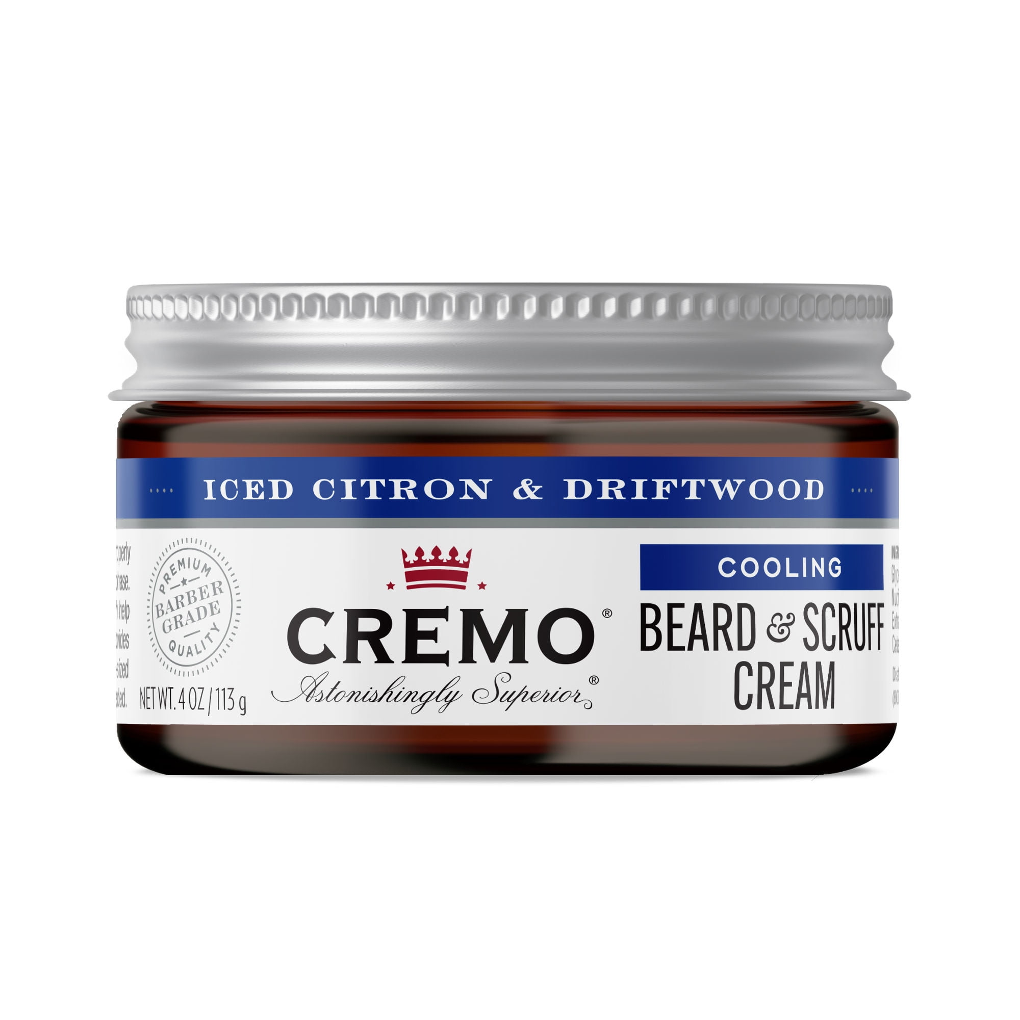 Cremo Beard & Scruff Cream Cooling 4oz