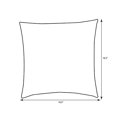thumbnail image 3 of Pillow Perfect 476629 16.5 in. Damas et Rodrigo Coussins en Graphite - Lot de 2, 3 of 3