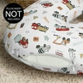 thumbnail image 2 of Sweet Jojo Designs Construction Truck Red Blue and Grey Nursing Pillow Cover Case (Pillow Not Included) (Pillow NOT Included), 2 of 6