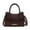 Brown, variant on Gili Women's Crocodile Embossed Vegan Leather Tote Bag Purse by Mia K - Purple