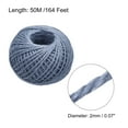 thumbnail image 2 of Unique Bargains 164 Feet 2mm Jute Twine, Jute Rope, Jute String Cords Gray, 2 of 6