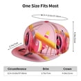 thumbnail image 4 of Hirioo Colorful Cartoon Biplane for Baseball Cap Men Cap Flat Brim for Men Women Teens Adjustable Baseball Cap, 4 of 7