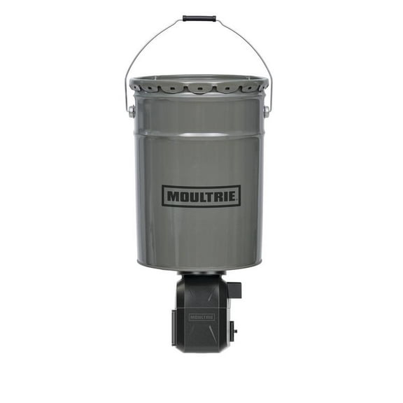 Moultrie 40lb Directinal Hanging Feeder - Pro Hunter III Bucket Feeder - Bluetooth Progammable - Moultrie App Compatible Directional Broadcast Fish Feeder