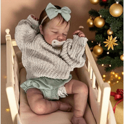 20 Inch Reborn Baby Dolls Silicone Full Body, Real Life Babys Dolls, Realistic Newborn Baby Doll for Girls with Accessories for Kids 3+