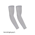thumbnail image 3 of Naiovety Ciclismo brazo manga portátil reutilizable colorido transpirable baloncesto fútbol montañismo mangas Protector Accesorios Ciclismo gris claro L Naiovety OD026722-04, 3 of 6