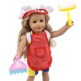 thumbnail image 2 of Doll Accessories Educational House Cleaning & Cooking Pretend Toy for 18'' Dolls, 2 of 4
