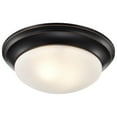 thumbnail image 4 of 60/3176 Nuvo Lighting Two Light Flush Mount-14 Inches Wide by 5.5 Inches High, 4 of 7