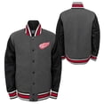 thumbnail image 1 of Outerstuff Youth Detroit Red Wings Letterman Full-Snap Varsity Jacket, 1 of 4