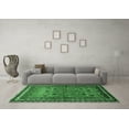 thumbnail image 3 of Ahgly Company Indoor Rectangle Persian Emerald Green Traditional Area Rugs, 8' x 10', 3 of 4