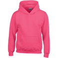 thumbnail image 1 of Gildan - Sudadera con capucha Modelo Heavy Blend Unisex niños niñas (Heliconia), 1 of 2