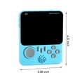 thumbnail image 3 of hoksml Electronics Gift Handheld Game Console Portable Video Game Console With 666 Classical Games 3.5 Inches Color Screen 500mAh Rechargeable Battery Support For TV Clearance, 3 of 7