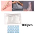 thumbnail image 3 of Guantes de baño de cera desechables jinwen Suministro de manicura 100 bolsas de pie, 3 of 7