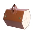 thumbnail image 1 of Estuche para gafas de sol para hombre y mujer, plegable, multifuncional, de PU 6 ranuras, 1 of 9