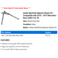 thumbnail image 2 of Intake Manifold Adjuster Repair Kit - Compatible with 2010 - 2013 Mercedes-Benz S400 3.5L V6 2011 2012, 2 of 2