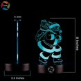 thumbnail image 4 of 3D Optical Illusion Night Light - 7 LED Color Changing Lamp - Cool Soft Light Safe for Kids - Solution for Nightmares - ATTOE s Tie Fighter, 4 of 5
