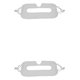 thumbnail image 1 of Cateissary Parche de ojo de realidad Virtual Spunlace de 100 piezas, reemplazo de accesorios de pieza ciega amigable con la piel para Quest Rift S Type1 NO1, 1 of 6