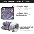 thumbnail image 7 of Pioneer Flower Kitchen Oven Mitt and Pot Holder Sets 4 Pcs for Baking, Cooking and Grilling, Heat Resistant Up To 392 °F, 7 of 7