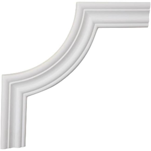 Ekena Millwork PML12X12OX-2 12 In. W X 12 In. H X .62 In. P Architectural Oxford Panel Moulding Corner