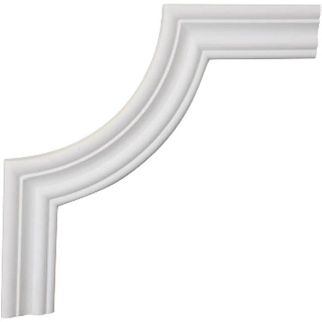 Ekena Millwork PML12X12OX-2 12 In. W X 12 In. H X .62 In. P Architectural Oxford Panel Moulding Corner