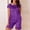 Wine, variant on MGDXOX Satin Pajama Set for Women 2 Piece Silk Pjs Soft Short Sleeve Square Neck Sleepwear Top with Ruffle Shorts Outfits Dark Blue Free Size