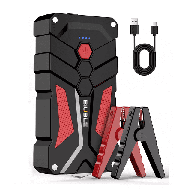 Arrancador De Batería Labg 2000A 21800mah Negro/Rojo