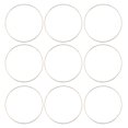 thumbnail image 1 of 10 Pack 10 Inch Metal Floral Hoop Wreath Gold Hoop Rings for DIY Wreath, Dream Catcher and Wall Hang, 1 of 5