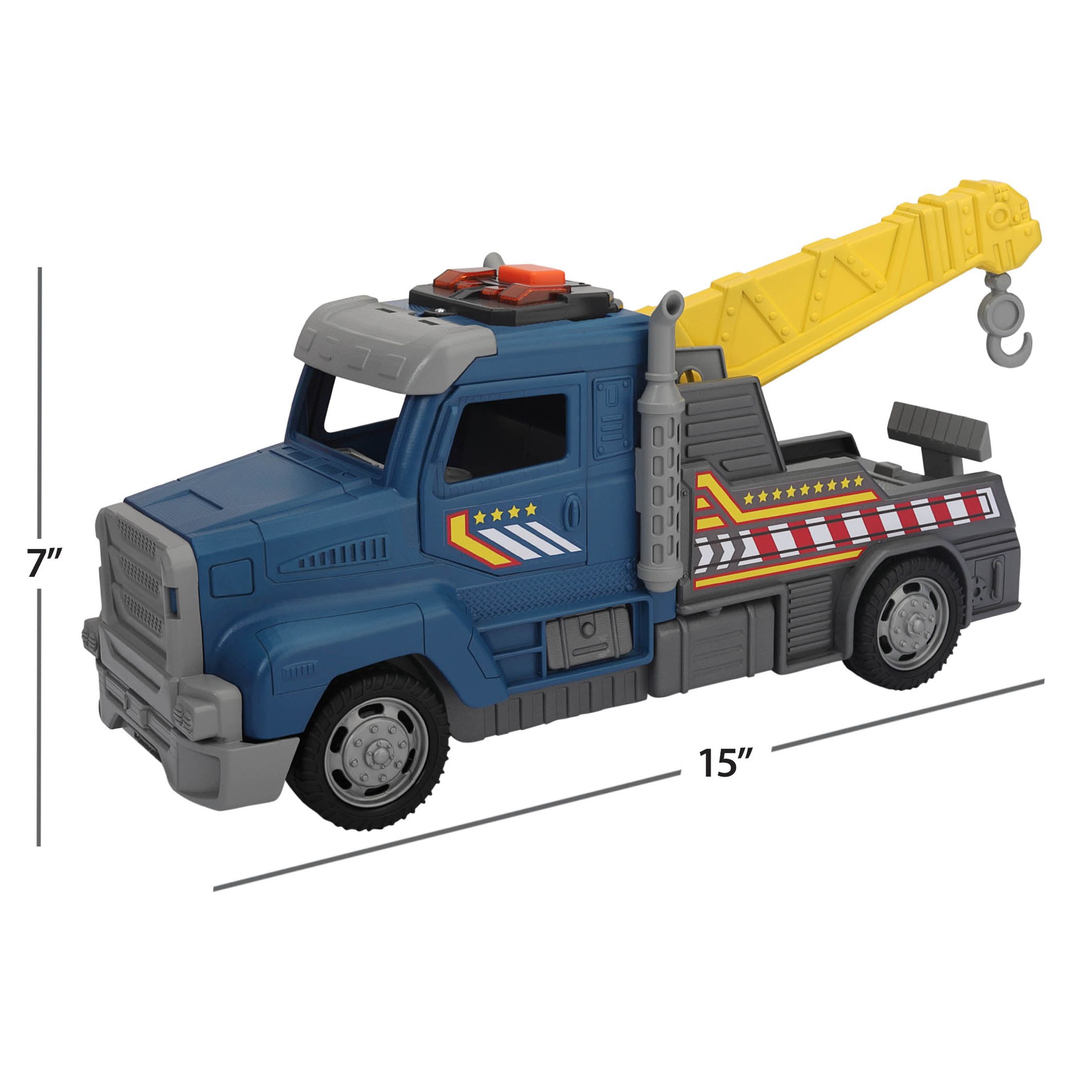 Adventure Force Utility Vehicle with Light & Sound - Tow Truck, Ages 3 and up