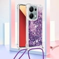 thumbnail image 4 of Funda FOXDOCK para Xiaomi Redmi Note 13 Pro 4G con Cuerda Ajustable, Brillo Líquido, Protección Antigolpes y Lente – Ideal para Regalo, 4 of 6