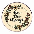 thumbnail image 1 of Broche con insignia redonda inspiradora de Be The Change, 3 x 3 cm, 1 of 3