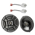 thumbnail image 2 of 2x Polk Audio 6.5" 300W 2 Way Car/Marine ATV Stereo Coaxial Speakers, 2x Metra 72-6514 Speaker Harness for Select Chrysler/Dodge Vehicles, 2 of 4
