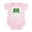 Petal Pink, variant on CafePress - Made In Brazil Infant Bodysuit - Baby Light Bodysuit, Size Newborn - 24 Months