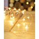 thumbnail image 2 of piezas - Cadena de luces LED para botellas, 2 m, 20 LED, impermeable, alambre de cobre flexible, decoración para Halloween, Navidad, fiestas, bodas, jardín, césped, blanco cálido [Clasificación energé, 2 of 5
