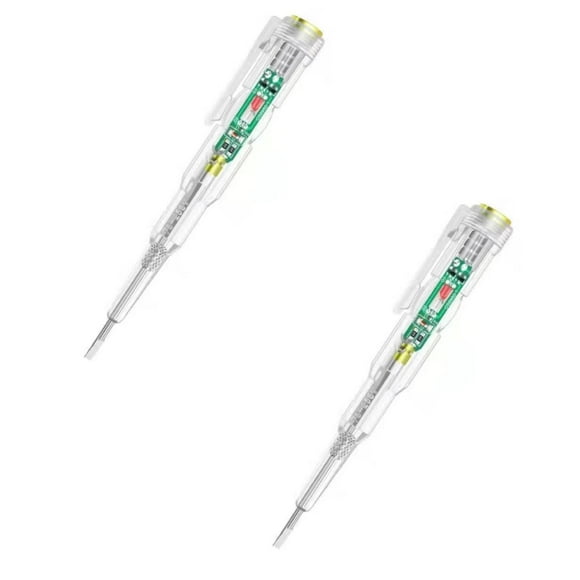 In High Torque Strong Screwdriver Electricity Detector Voltage Tester Screwdriver Set Multifunctional Screwdriver & Tester Pen In With For Ac/ Cir,1X High Torque Colored Light Tester *2 Clearance