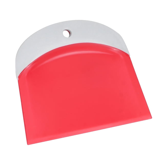 Cortador de masa, 2 piezas de plástico para crema, raspador de masa, herramienta de cocina, diseño de última generación
