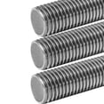 thumbnail image 2 of 1/2 - 13 TPI x 72 inches (3 Pack), Low Carbon Steel Threaded Rod, Zinc Coated, 2 of 2