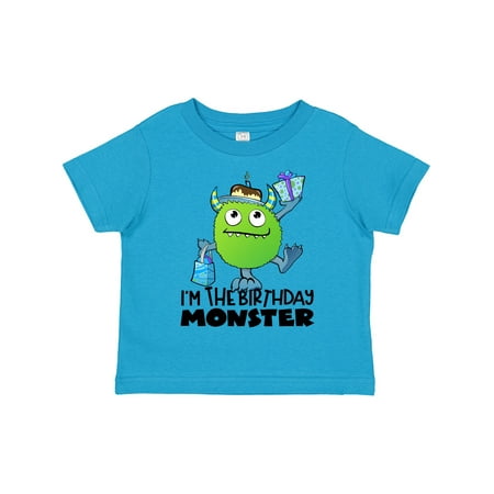 

Inktastic I m the Birthday Monster- Green Gift Toddler Boy or Toddler Girl T-Shirt