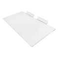 thumbnail image 4 of Prolinemax 100 Pc Slatwall 12'' x 6'' Flat Styrene Shoe Shelf Acrylic Display Fixture, 4 of 4