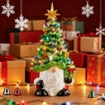 thumbnail image 1 of DIY Lighted Christmas Gnome Tree, Ceramic Lighted Gnome Christmas Tree,绿色, 1 of 2