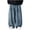 Dark Blue, variant on Men Pleated Washed Baggy Wide Leg Denim Jeans Button Fly Five Pocket Vintage Faded Relaxed Hip Hop Urban Street Trousers Black M
