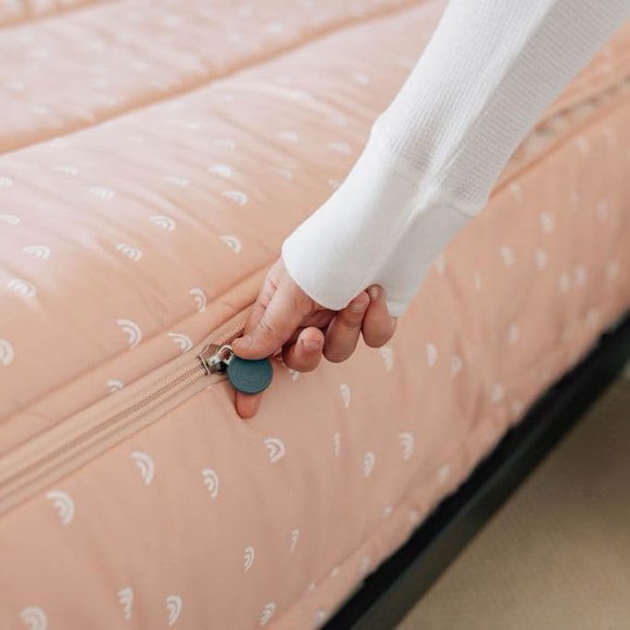 Juego de ropa de cama Beddy's Over the Rainbow Zipper para niños