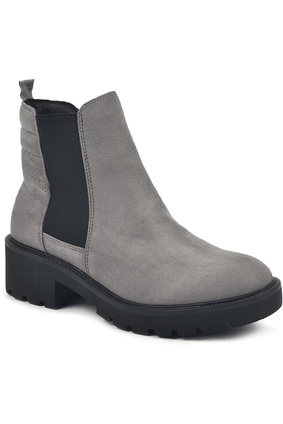 Womens Dada Chelsea Boot 10 Charcoal/Waxy/Fabric